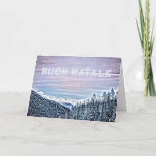 *イタリアイタリアンALPS Buon Nataleクリスマスカード カード
