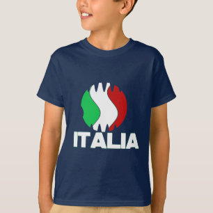 イタリアイタリアWC 2010の青年サッカーのワイシャツ Tシャツ