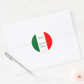 イタリアカスタムのシール ラウンドシール (封筒)