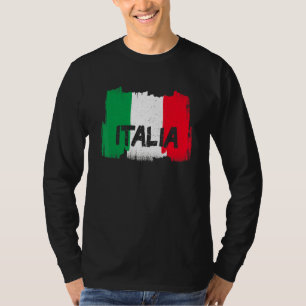 イタリアカッコいい国旗 Tシャツ