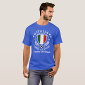 イタリアカルシオ4ステルTシャツ Tシャツ (正面フル)