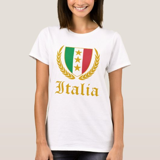 イタリアクレスト Tシャツ (正面)