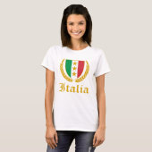イタリアクレスト Tシャツ (正面フル)