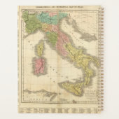 イタリアコノロジーアトラスの地図 プランナー手帳 (裏面)