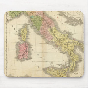 イタリアコノロジー·アトラス·マップ マウスパッド