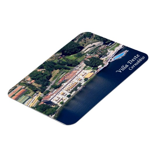 イタリアコモレイクセルノブビオヴィラデステ マグネット (左側)