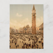 イタリアコンサートサンマルクスプレイスヴェネツィアトラベル ポストカード (正面)
