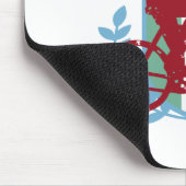 イタリアサイクリング（男性） マウスパッド (コーナー)