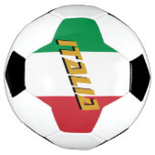 イタリアサッカーイタリアン国旗/スポーツ サッカーボール (回転)
