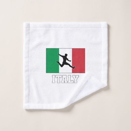 イタリアサッカーサッカー代表 ウォッシュタオル (ウォッシュタオル)