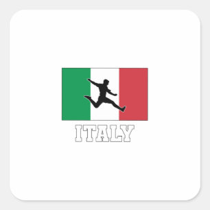 イタリアサッカーサッカー代表 スクエアシール