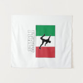 イタリアサッカーサッカー代表 タペストリー (正面(横))
