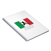 イタリアサッカーサッカー代表 ノートブック (右側)
