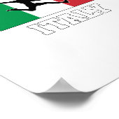 イタリアサッカーサッカー代表 ポスター (角)