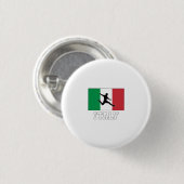 イタリアサッカーサッカー代表 缶バッジ (正面&裏面)