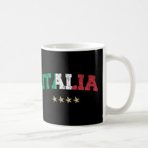 イタリアサッカーシャツサッカーファンイタリアン国旗 コーヒーマグカップ