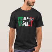 イタリアサッカージャージーイタリアAzzurri Gives For Itali Tシャツ (正面)