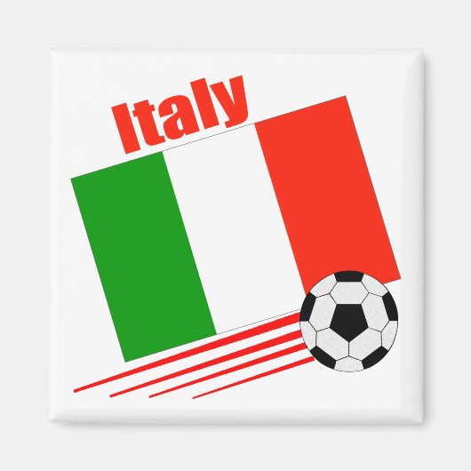 イタリアサッカーチーム マグネット (正面)