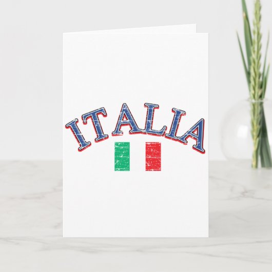 イタリアサッカーデザイン カード (正面)