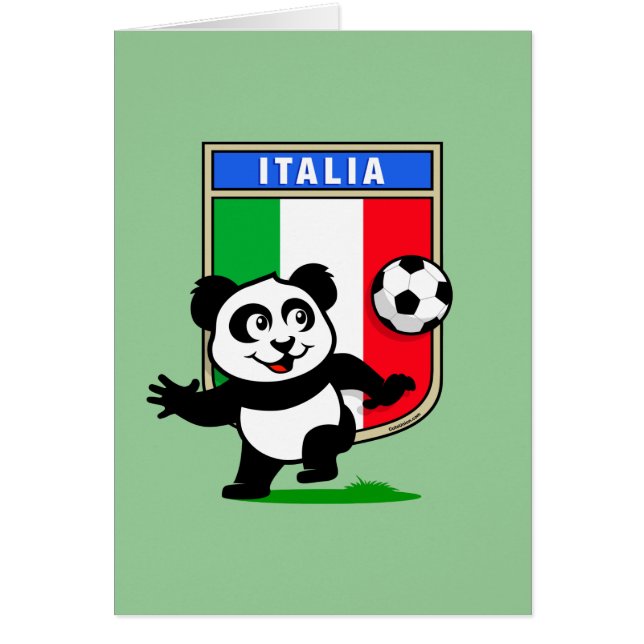 イタリアサッカーパンダ (正面)