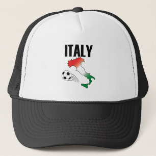 イタリアサッカーファンマップブートサッカーボール キャップ