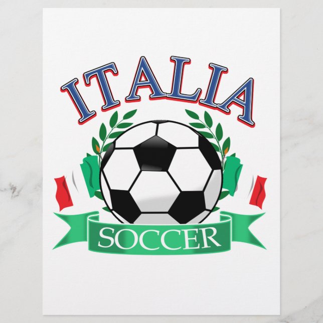 イタリアサッカーボールデザイン (正面)