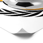 イタリアサッカー2016ファンギア ポスター (角)