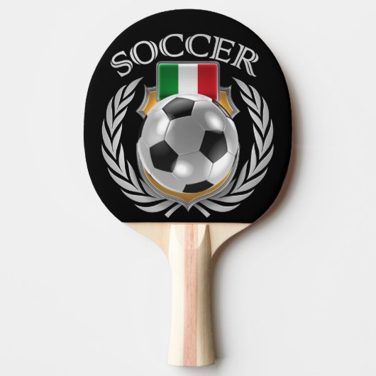 イタリアサッカー2016ファンギア 卓球ラケット (正面)