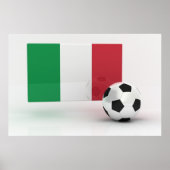 イタリアサッカー ポスター (正面)