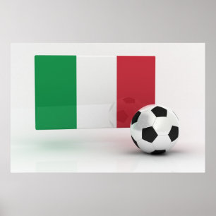 イタリアサッカー ポスター