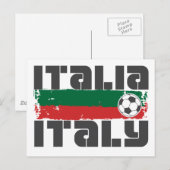 イタリアサッカー ポストカード (正面/裏面)