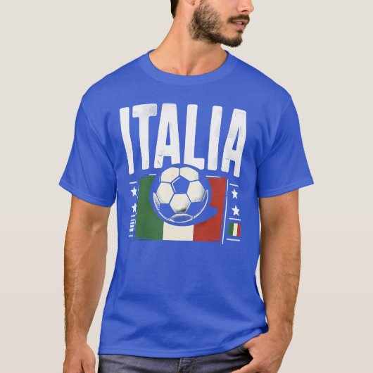 イタリアサッカー Tシャツ (正面)