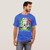 イタリアサッカーTシャツ Tシャツ (正面フル)