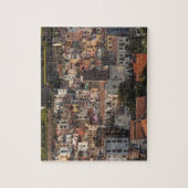 イタリアサルディニアボサカステロ付きの町の眺め ジグソーパズル (縦)