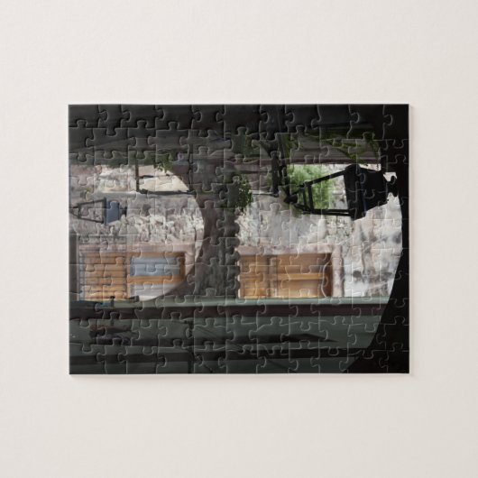 イタリアサルディニアボサ通り詳細。 ジグソーパズル (横)