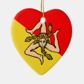 、イタリアシシリア セラミックオーナメント (右)