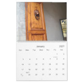 イタリアジャンボカレンダーの反映 カレンダー (1月 2027)