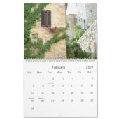 イタリアジャンボカレンダーの反映 カレンダー (2月 2027)