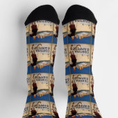 イタリアスキーヴィンテージ旅行 ソックス (上部)