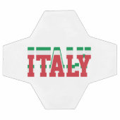 イタリアチャンピオンサッカーイタリアンボール国旗の色 サッカーボール (フラット)