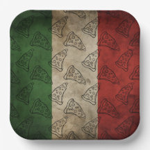イタリアテーマの紙皿