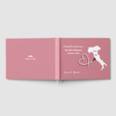 イタリアデスティネーションウェディングゲストブック ゲストブック (全面)