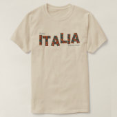 イタリアトマトサマーガールズトリップイタリア Tシャツ (デザイン正面)