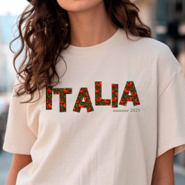 イタリアトマトサマーガールズトリップ Tシャツ