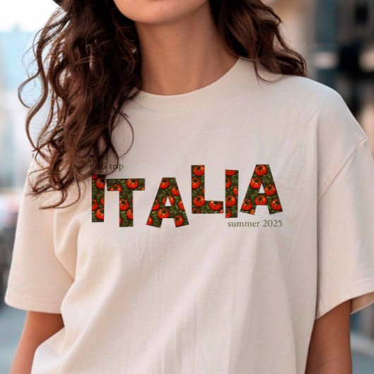 イタリアトマトサマーガールズトリップ Tシャツ