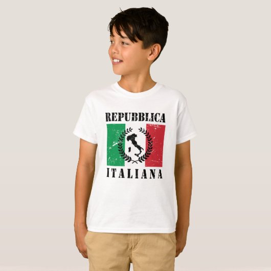 イタリアナ紀後期 Tシャツ (正面フル)