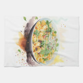 イタリアナ芸術的イタリアン: キッチンタオル (横)