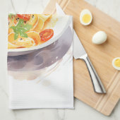 イタリアナ芸術的イタリアン: キッチンタオル (四つ折り)