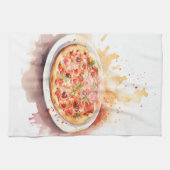 イタリアナ芸術的クイタリアンシ キッチンタオル (横)