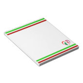 イタリアハート ノートパッド (アングル)